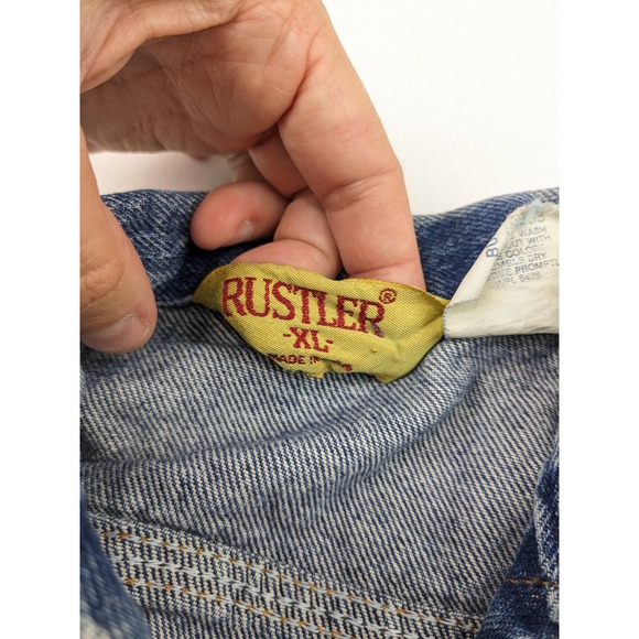 Vintage Rustler Jean Jacket - Picture 3 of 7